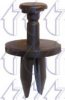 VW 5P0810997 Clip, trim/protective strip